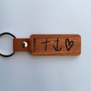 Sleutelhanger geloof hoop liefde