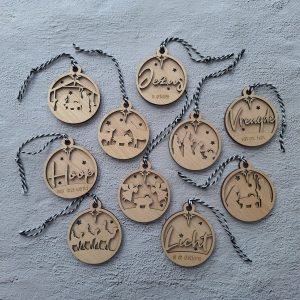 Set kersthangers