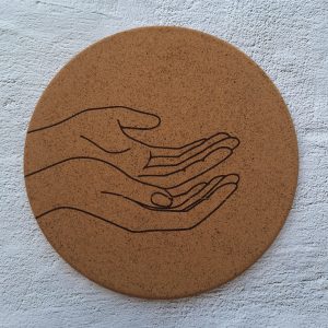 Onderzetter pan- Handen