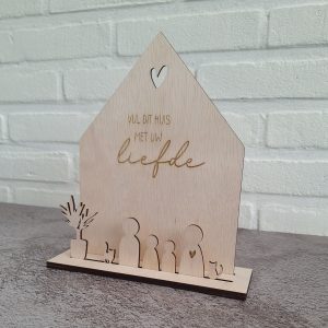 Peg doll huisje- vul dit huis