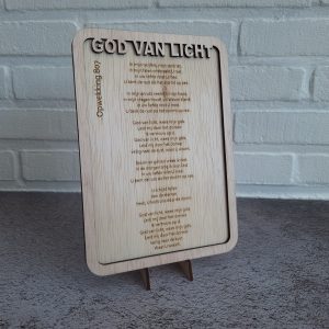 Songtekst hout - Eigen tekst