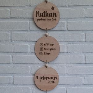 Geboorteslinger 3 cirkels