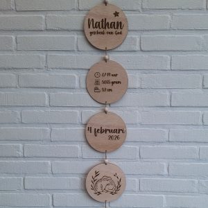 Geboorteslinger 4 cirkels